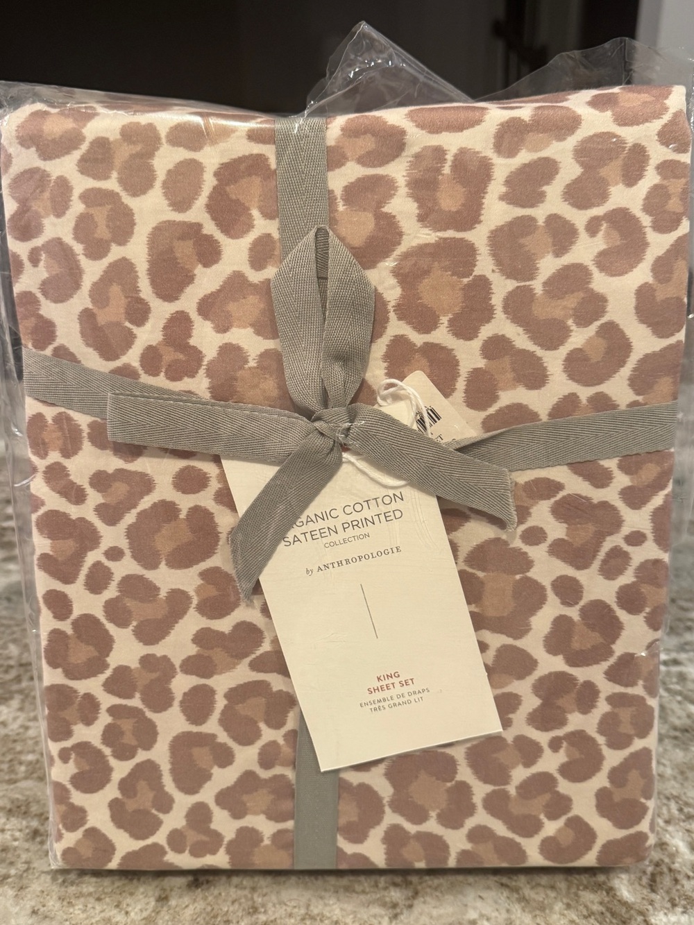 Anthropologie organic -sateen Sheets King
